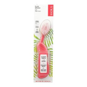 Radius - Scuba Right Hand Toothbrush Soft Bristles - 1 Toothbrush - Case Of 6