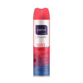 ABOVE Fierce and Savage - 48 Hours Personalities Antiperspirant Deodorant - Dry Spray for Women - Notes of Pink Pepper and Jasmine - Protects Aga