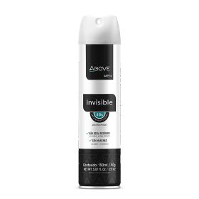 ABOVE Invisible - 48 Hours Antiperspirant Deodorant - Dry Spray for Men - Bamboo Fragrance - Protects Against Sweat and Body Odor - Cruelty and A