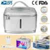 Foldable UV Disinfection Bag 20L/5.28Gal Portable LED UV Sanitizer Box USB-Powered Travel UV-C Cleaner Bag for Baby Bottles Toys Underwear Toothbrush