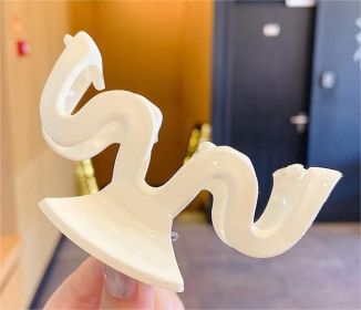 French Style Shark Clip Fixed Hair Clip Hair Accessories (Series: 8)