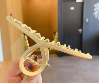 French Style Shark Clip Fixed Hair Clip Hair Accessories (Series: 4)