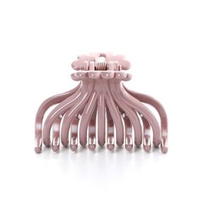 Fashion Plastic Hair Accessories Hair Clips Pop Butterfly Grip Clips (Color: pink)