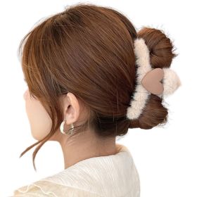 French Vintage Metal Hair Grab Rhinestone Grab Clip Hair Accessories Set (Color: 8)