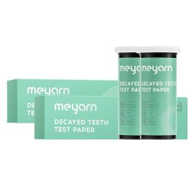 Decayed Teeth Test Paper (quantity: 2 pack (56 strips))